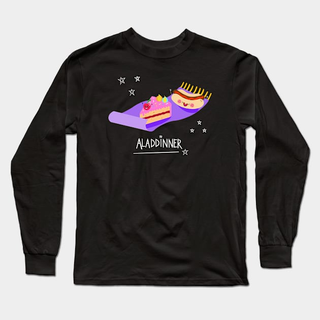 Aladdinner Long Sleeve T-Shirt by KirstyFinnigan